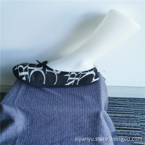 Inomhus Soft-soled Printed Flooring Fashion Tofflor Strumpor
